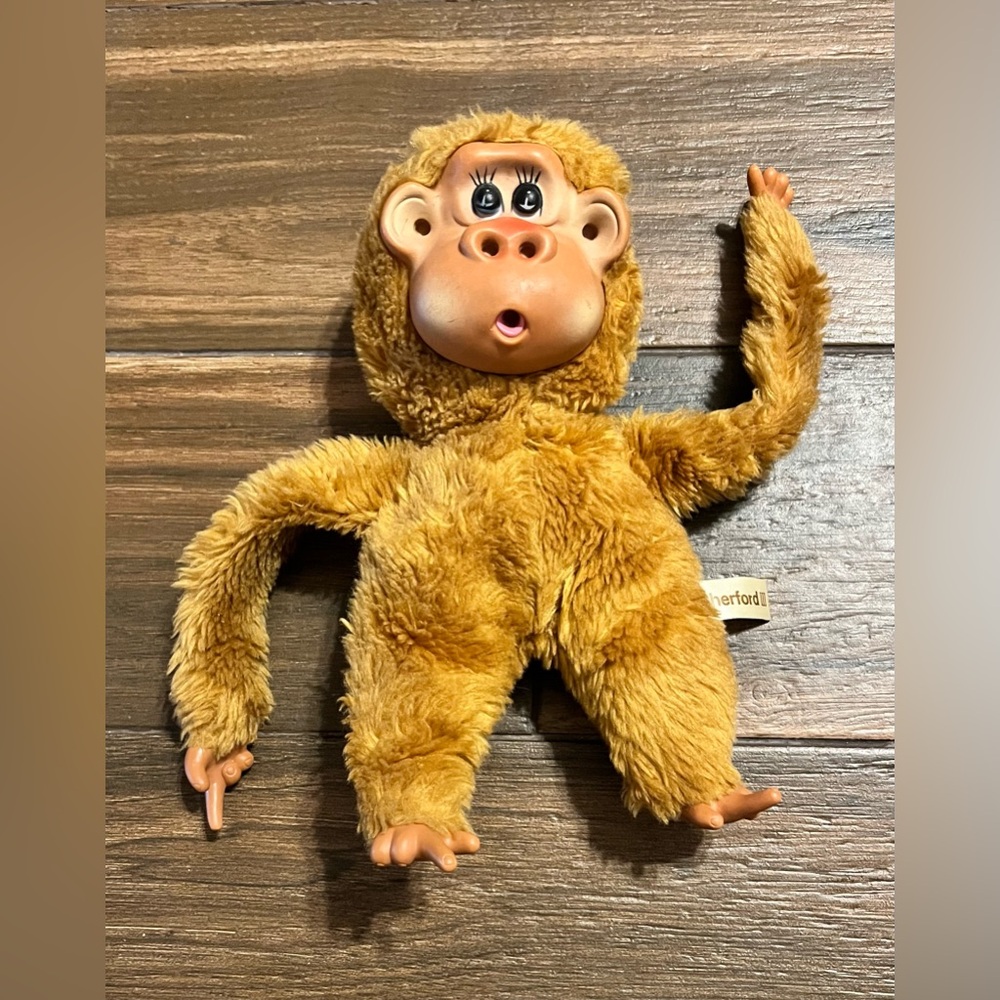 Vintage Russ Berrie & CO‎ Rutherford III Thumb Sucking Plush Monkey - Picture 5 of 9